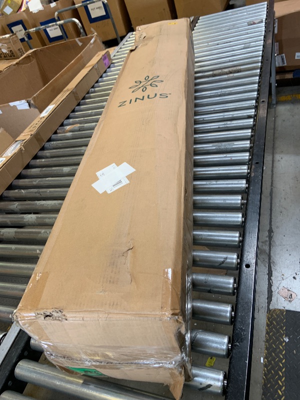 Photo 1 of Zinus 10 Inch Green Tea Essential Memory Foam Mattress [New Version], King, Fiberglass Free, Medium Feel, Breathable Airflow Memory Foam, Certified Safe Foams & Fabric, Mattress in A Box
