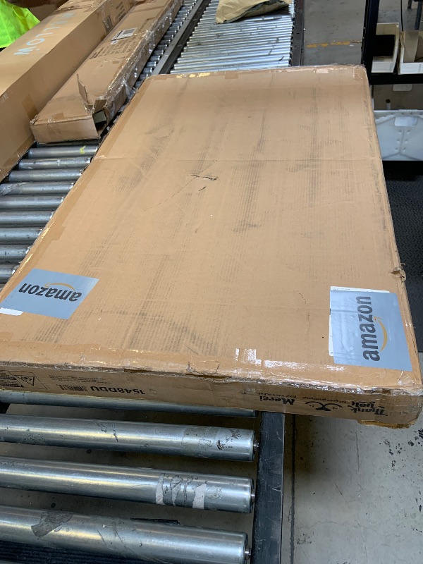 Photo 1 of MidWest Homes for Pets 48-Inch iCrate for Extra-Large Breeds, 90-110 lbs, Double Door Folding Dog Crate with Divider Panel, Leak-Proof Tray & Secure Latches, Portable, Durable & Easy to Assemble