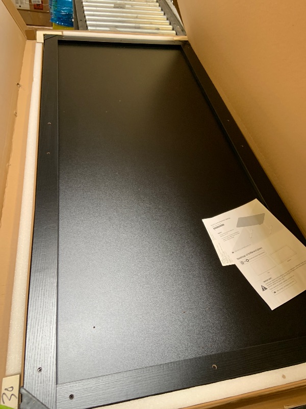 Photo 1 of INCOMPLETE**TABLE ONLY, NO LEGS** Marsail Electric Standing Desk with One-Piece Desktop, 63 x 30 Sit Stand Desk with Thickened Tabletop, Height Adjustable Stand Up Desk with Cable Management for Home Office(Frame+Desktop, 2 Packages)