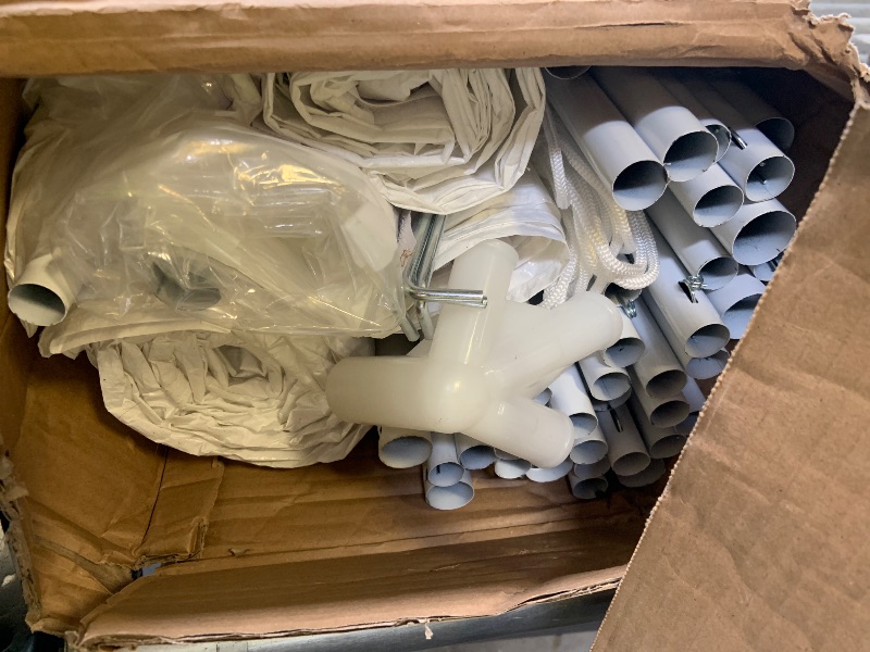 Photo 1 of HOTEEL 10x30 Party Tent Outdoor Canopy Tent with Removable Sidewalls, White Tents for Parties Waterproof for Patio Gazebo Shelter Carpas Wedding Events BBQ
