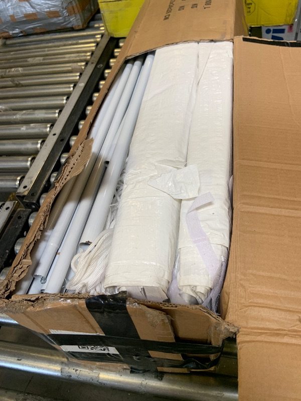 Photo 1 of HOTEEL 10x30 Party Tent Outdoor Canopy Tent with Removable Sidewalls, White Tents for Parties Waterproof for Patio Gazebo Shelter Carpas Wedding Events BBQ
