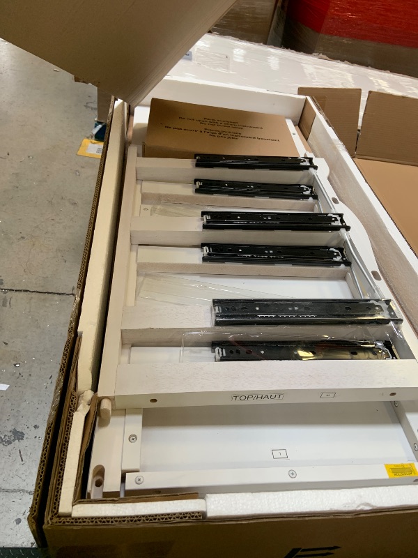 Photo 1 of Delta Children Universal 6 Drawer Dresser with Interlocking Drawers - Greenguard Gold Certified, White