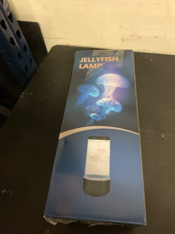 Photo 1 of Jellyfish Lamp, 18LED 7-Color Changing Light with 5 Levels Brightness Jellyfish Aquarium fish lamp Home decor, children's birthday gift, men's and women's holiday gift, relaxing mood atmosphere