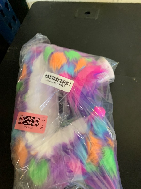 Photo 1 of FURBY DJ Interactive Toy, Neon Star, Snuggly Electronic Plush, Music, Lights, Motion, & Games, Speaks English & Furbish, 32 in Long, 6+ Years (Amazon Exclusive)