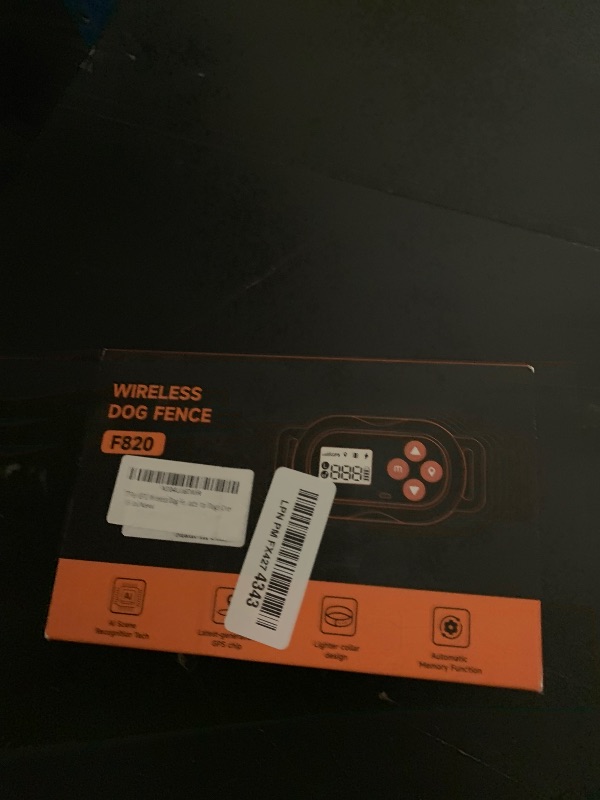 Photo 1 of VERSMELO GPS Wireless Dog Fence, Electric Fence for Dogs, Perimeter Collar Fence System, Radius 33-1999 Yards, IPX7 Waterproof, Beep Vibration Shock Correction, for Pets Over 18 Lbs