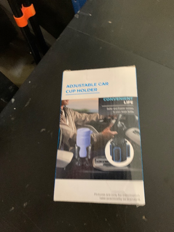 Photo 1 of Upgraded Cup Holder Expander with Adjustable Holder & Base, Car Cup Holder for Car with Rubber Pad for Yeti Hydro Flask Stanley 10-64oz Bottle