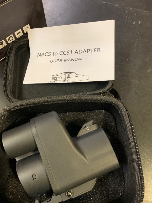 Photo 1 of Tesla Supercharger Adapter, NACS to CCS Adapter [Max 500A, 1000V], Fast Charge Your CCS1 EV at Tesla Superchargers, Electric Vehicle Charging Adapters for Ford, Rivian, GM, Volvo and Polestar EVs