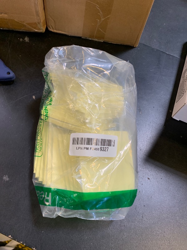 Photo 1 of (24 Pack) Sticky Notes 3x3 in Yellow, Clean Removal, Recyclable, Self-Stick Pads, Easy to Post for Home, Office, Notebook