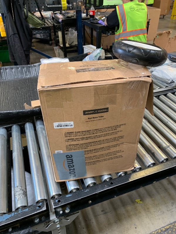 Photo 1 of Radio Flyer Red Rider Trike, Ages 2.5-5, Adjustable Seat, Steel Construction, Quiet Ride Wheels, Storage Bin, Comfort Grip Handlebars, Tricycle for Toddlers, Amazon Exclusive