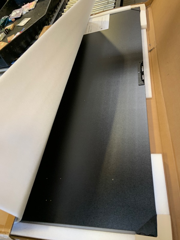 Photo 1 of Marsail Electric Standing Desk with One-Piece Desktop,55 x 30 inch Height Adjustable Office Gaming Computer Desk with Deeper Tabletop,Home Office Stand up Desk with 4 Memory Presets, 2 Packages