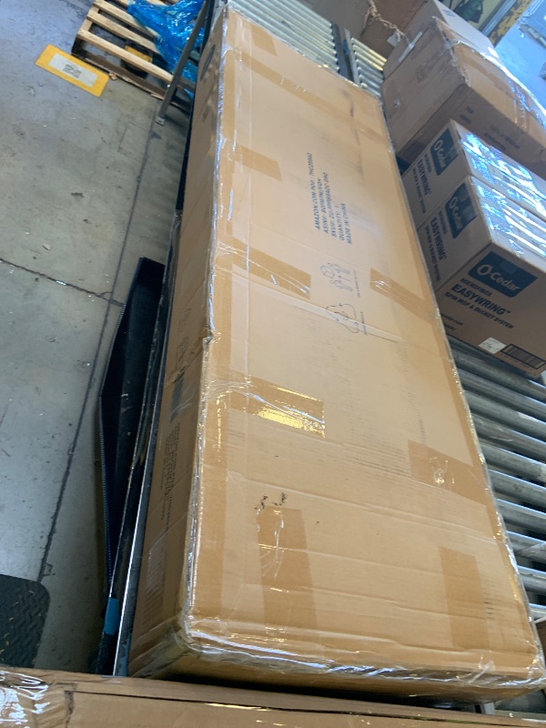 Photo 1 of Zinus Billie Platform Bed Frame, Four Underbed Storage Drawers, Height Adjustable Headboard, Upholstered Style, Queen