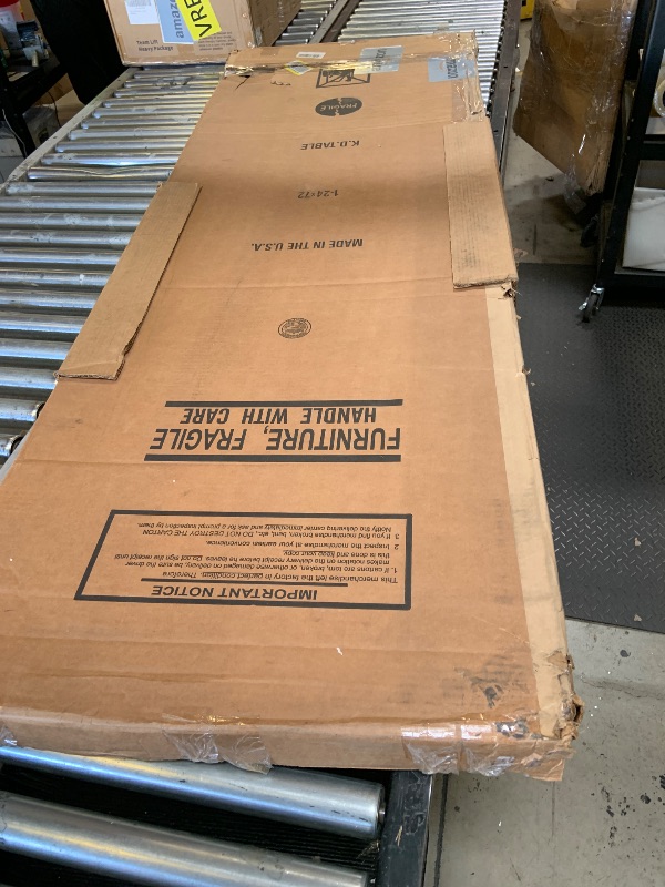 Photo 1 of Interion® Utility Table - 72 x 24 - Walnut
