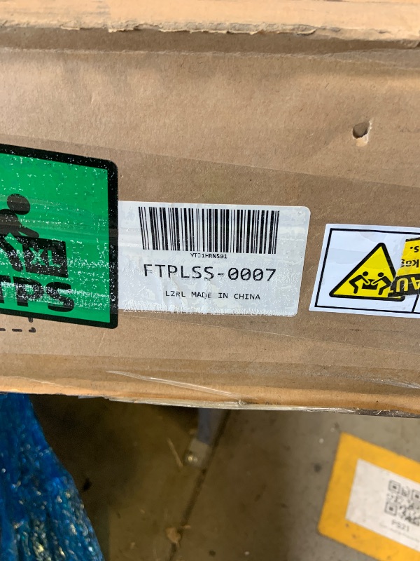 Photo 1 of YITAHOME Large Outdoor Horizontal Storage Shed, 47 cu ft Resin Tool Shed w/o Shelf, Waterproof Outdoor Storage with Floor for Trash Cans, Garden Tools, Lawn Mower, Lockable, 4.5x2.8x3.9 ft, Dark Gray
