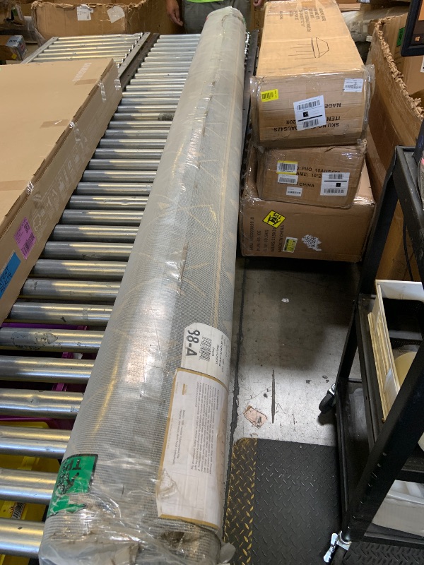 Photo 1 of Jaris 8 x 10 Rug - Blue Quilt Checks
