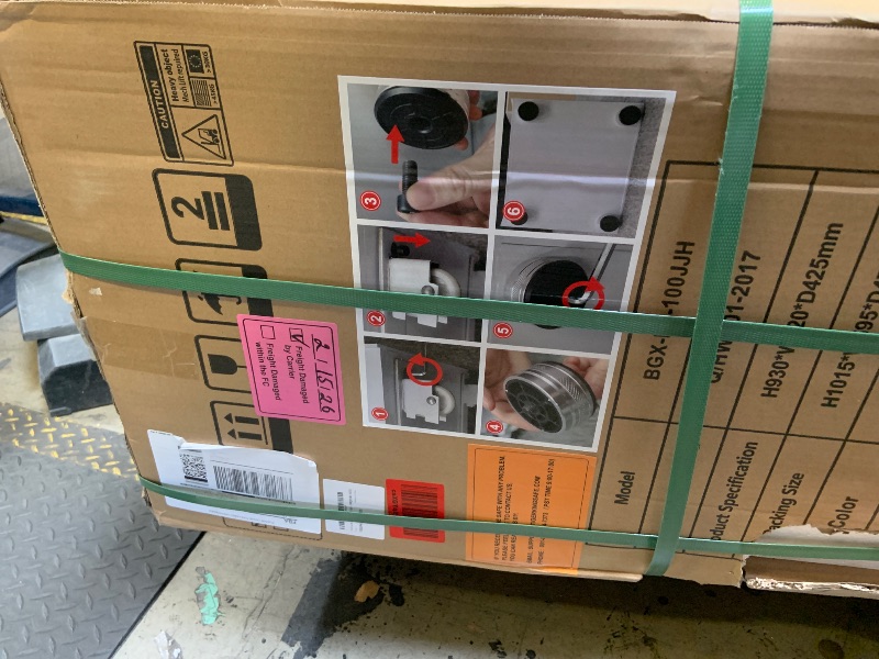 Photo 1 of TIGERKING 7.2 Cu Ft Large Home Security Safe – Solid Steel Jewelry Cabinet, Touchscreen Keypad, Adjustable Shelves, Easy to Use, Anti-Theft Protection, Perfect for Families (Black, Classic Style) (FACTORY SEALED) 