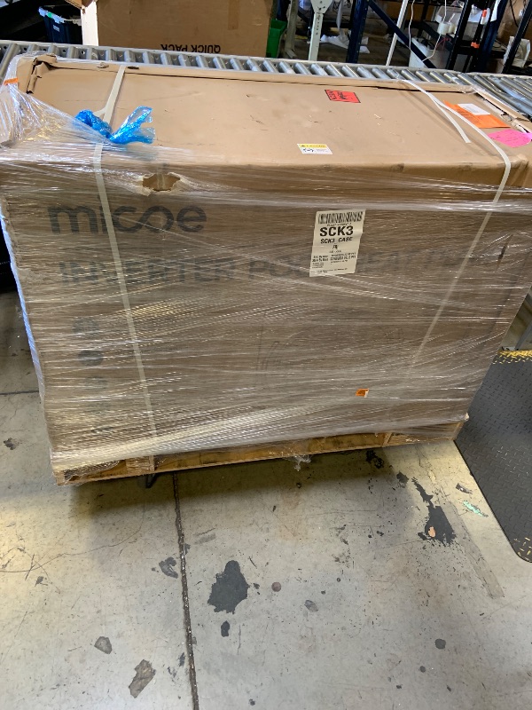 Photo 1 of MICOE 100,000 BTU Smart Swimming Pool Heat Pump, Electric Pool Heater for 26,000 Gallons Above Ground & Inground Pools, App-Controlled Heating & Cooling, 220–240V (FACTORY SEALED)