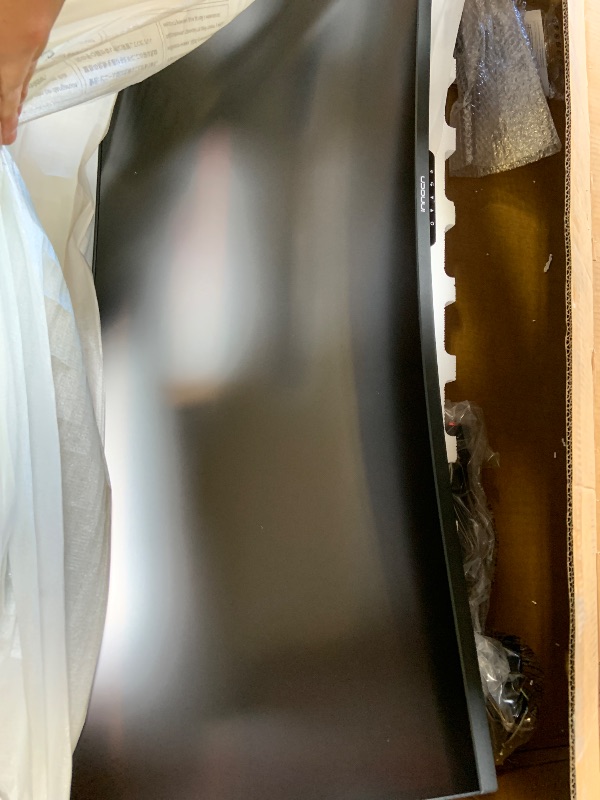 Photo 1 of INNOCN 49" Curved Monitor Ultrawide Gaming 5K2K 120Hz 32:9 QHD 5120 x 1440P Computer Monitor, R1800, 99% sRGB, HDR400, USB Type C, DisplayPort, HDMI, Built-in Speakers, Height/Tilt Adjustable - 49C1R