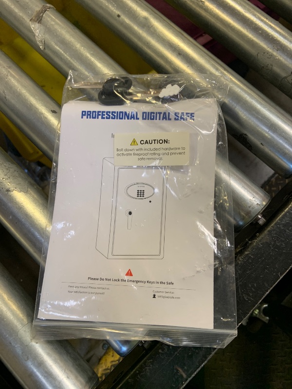 Photo 1 of 8.3 Cuft Heavy Duty Home Safe Box Fireproof Waterproof, Extra Large Fire Proof Safe for Home Documents Business Office Use, Anti-Theft Digital Safety Box with Light, Removable Shelf, Handle