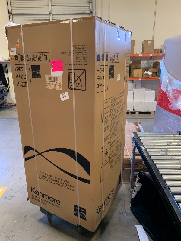 Photo 1 of Kenmore 30" Top Mount Refrigerator with Freezer - Adjustable Shelving, Humidity-Controlled Crispers, LED Lighting, ENERGY STAR Certified, Garage Ready, 18.1 cu. ft. Capacity - White (factory sealed)