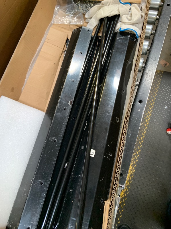 Photo 1 of 2 Pcs 8x4x2ft Metal Raised Garden Bed Kit with Safe Edge Curling Design