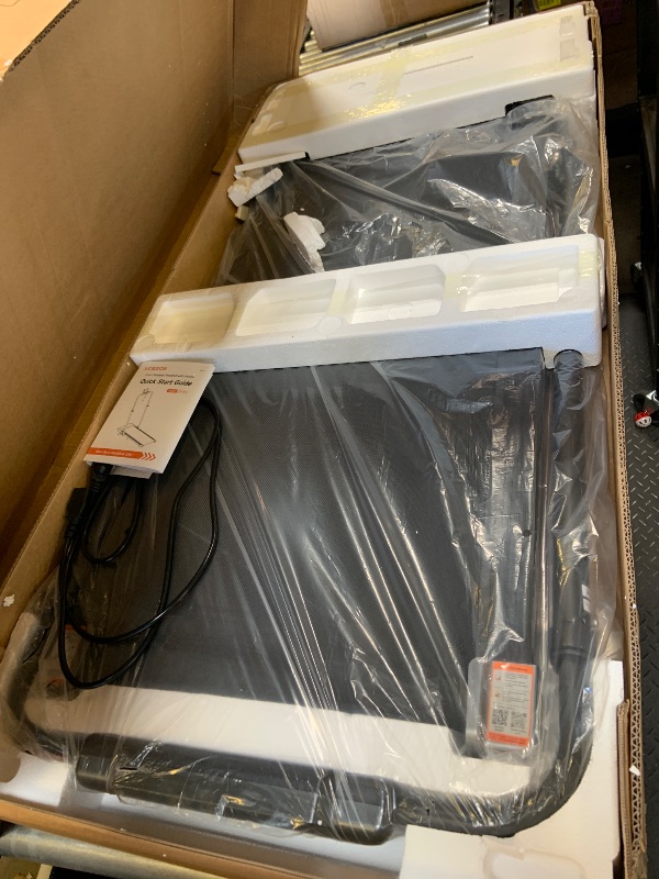 Photo 1 of Acezoe Walking Pad with 12% Incline & Height-Adjustable Handlebar, 5-in-1 Foldable Treadmill for Home & Office, Portable Under Desk Treadmill with LED Display & App Control