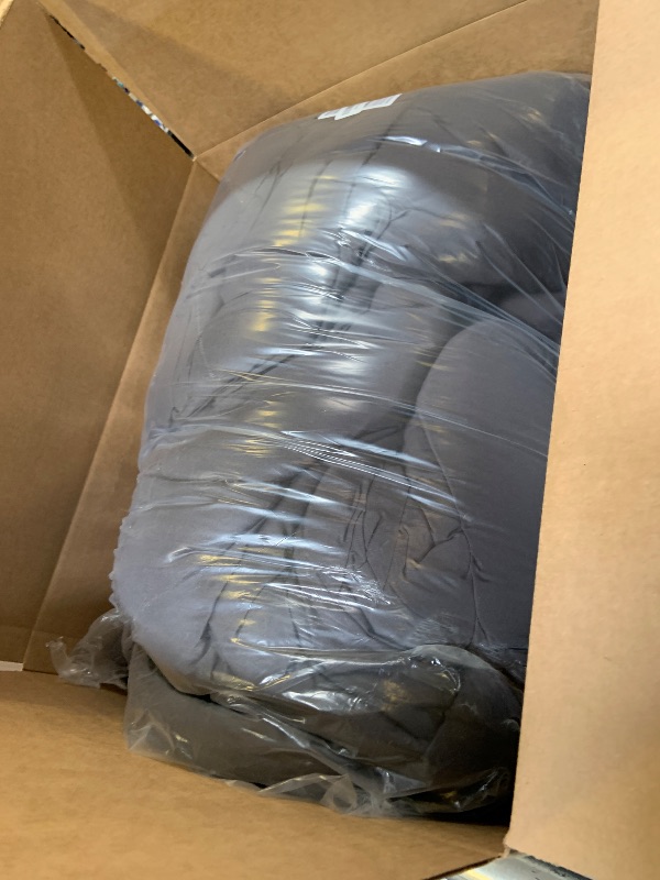 Photo 1 of Ultra Soft King Size Mattress Topper - Viscose Made from Bamboo Pillow Top Mattress Pad for Back Pain Relief - Naturally Cooling for Hot Sleepers, Dark Gray