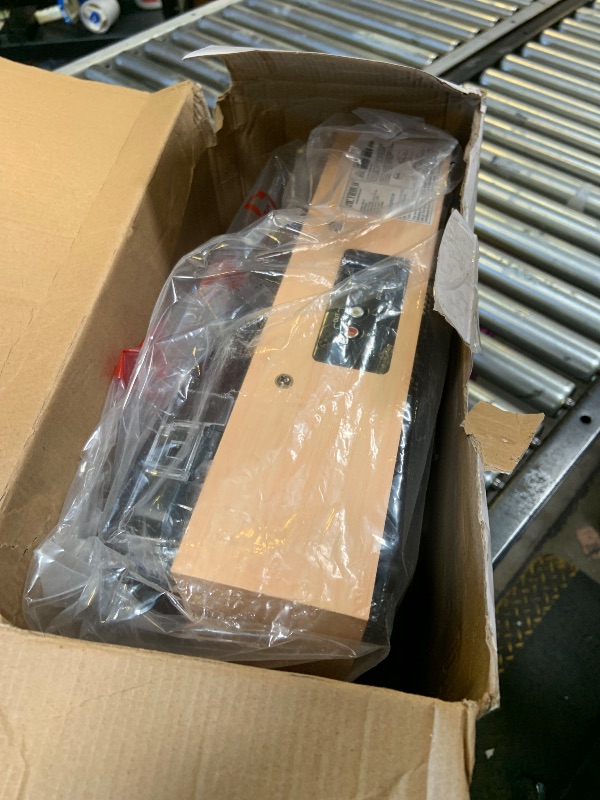 Photo 1 of Victrola Eastwood – Bluetooth Record Player – 3-Speed Turntable, Premium MM Cartridge, Vinyl Stream for Wireless Streaming, Removable Dust Cover, Built-in Speakers (Bamboo)