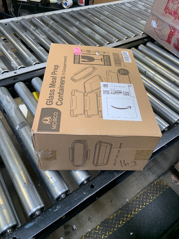 Photo 1 of [8-Pack,30 oz]Glass Meal Prep Containers,Glass Food Storage Containers,Airtight lunch Containers with Lids, Microwave, Oven, Freezer and Dishwasher