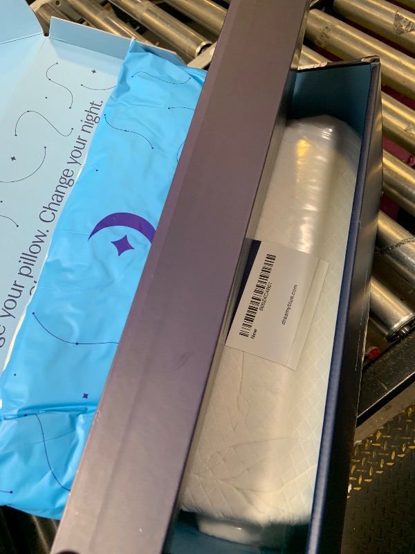 Photo 1 of DreamyBlue Signature Pillow w/Adjustable Loft • Shredded Memory Foam Fill • Neutral Alignment for Side, Back, and Stomach Sleepers • Washable Bamboo Rayon Cover • CertiPUR-US Certified Foam (King)