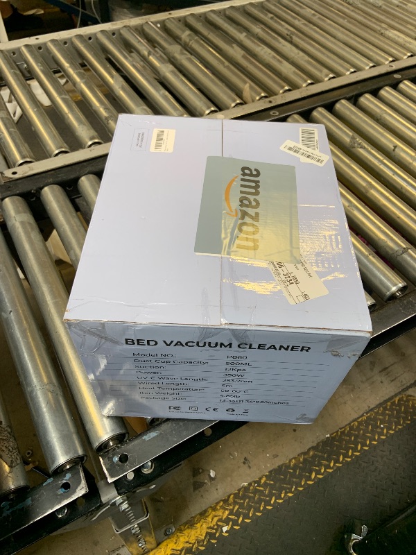 Photo 1 of DEVINC Mattress Vacuum Cleaner, 16 KPa Bed Vacuum Cleaner with 253.7nm UV-C Light, HEPA Filter & Heating Tech, Handheld Vacuums for Bed, Sofa, Couch, Crib, Fabric Surfaces(Corded)