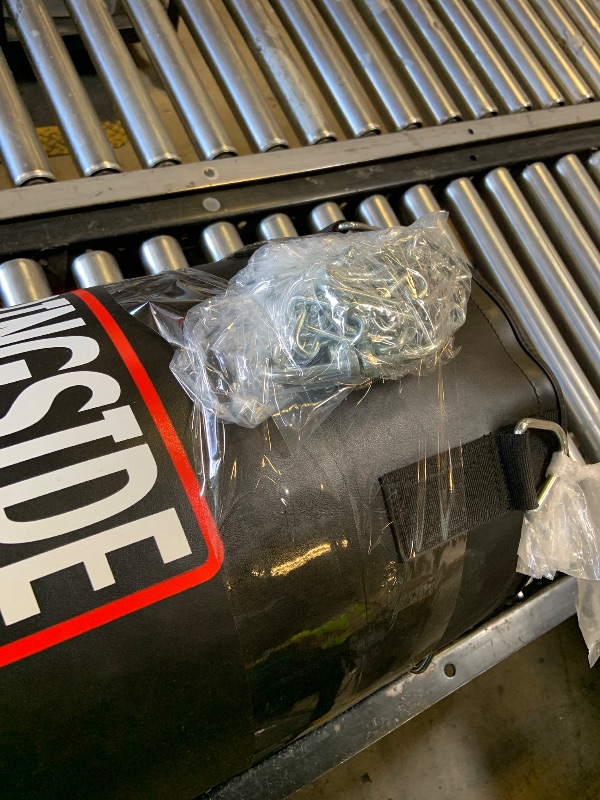 Photo 1 of Ringside 100-Pound Muay Thai Heavy Bag, Sturdy Powerhide Punching Bag for Boxing, MMA, Muay Thai, and Kickboxing Training and Workout, Includes Chain and Swivel, Black, 72" H x 13" Dia.