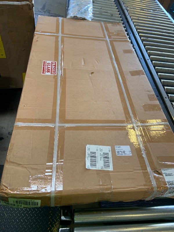 Photo 1 of ALMULOO Front Glass Windshield Window Compatible with 2017+ Can-Am Maverick X3 W/Manual Wiper, Glass Windscreen with Aluminum Frame, Powder Coated Black (factory sealed)