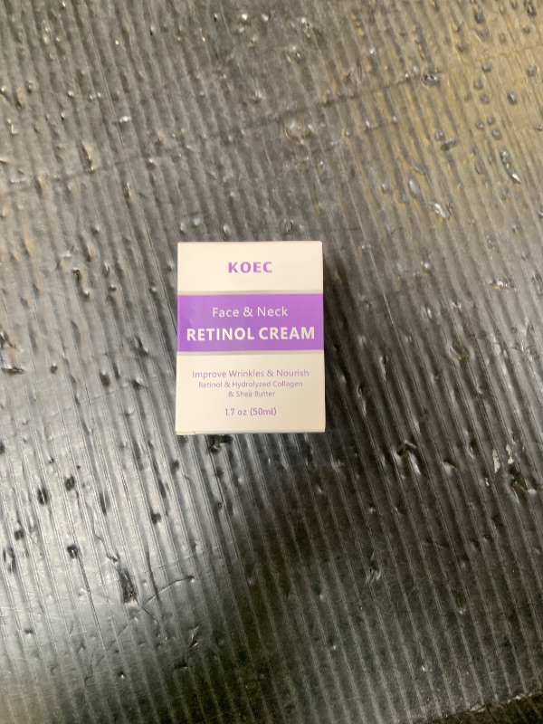 Photo 1 of  koec face and neck retinol cream