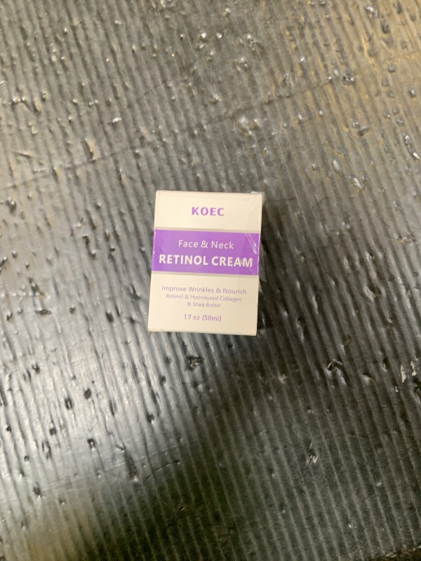 Photo 1 of  koec face and neck retinol cream