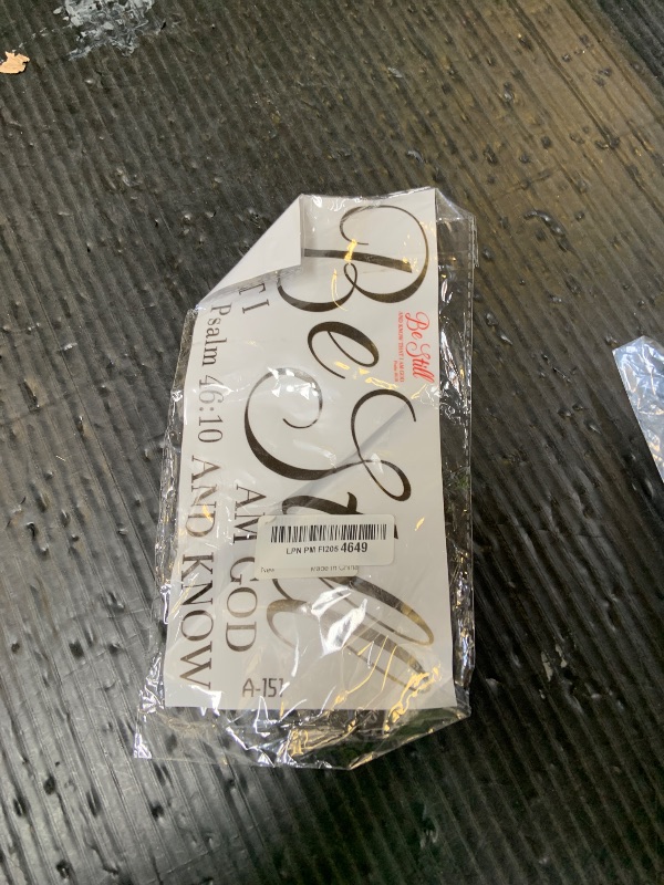 Photo 1 of ********READ CLERK COMMENTS********
12PCS Inspirational Wall Decals,The Bible Wall Stickers Quote Motivational Decal for Bedroom Living Room Nursery Decor 11×6 in