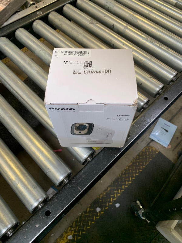 Photo 1 of ?Auto Focus&1080P?Magcubic Mini Smart Projector with 4K Support, Portable Projector with Wifi and Bluetooth, 5W Speaker, Built in Apps, Voice Control, Outdoor Movie Projector