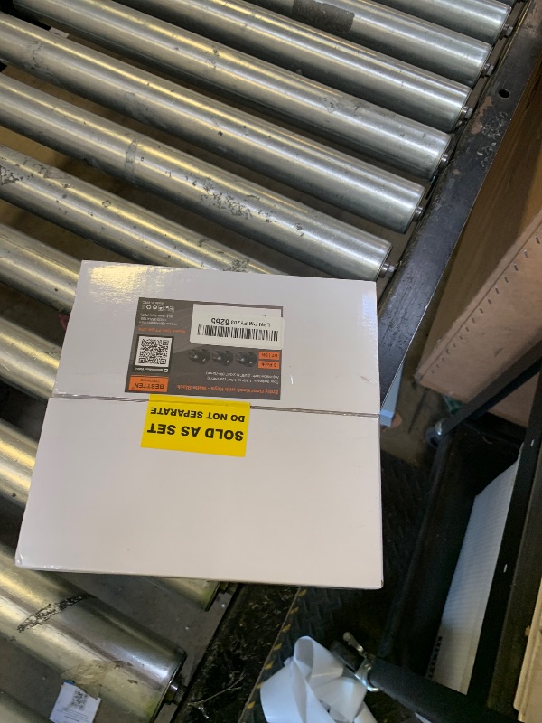 Photo 1 of [3 Pack] BESTTEN Keyed Entry Door Knob, Entrance Door Lock, Keyed Different, Standard Ball, Matte Black