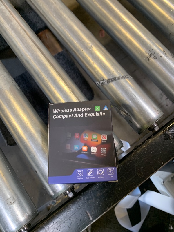 Photo 1 of 2026 Aimoon Mini Wireless CarPlay Adapter Upgrade Wired to Wireless for CarPlay & Android Auto Plug and Play Fast Auto-Reconnect Stable Control Zero Delay Car Play for iPhone iOS 10+ Android 11+