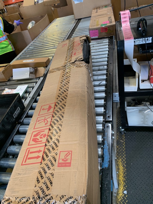 Photo 1 of EMART Backdrop Stand Heavy Duty 8.9ftx20ft, Adjustable Pipe and Drape Photo Background Support Kit, Metal Frame with Flat Base for Wedding Birthday Party Banquet Decorations