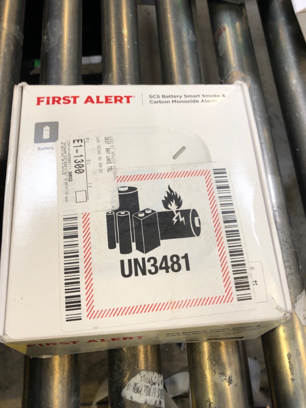 Photo 1 of First Alert SC5 Battery Smart Smoke & Carbon Monoxide Alarm, SMCO600NV, 1-Pack