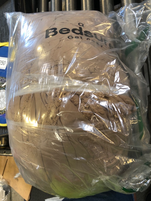 Photo 1 of Bedsure Tufted Boho Comforter Set Queen Size - Light Brown Boho Bed Set, GentleSoft™ 3 Pieces Farmhouse Shabby Chic Embroidery Bedding, Gifts for Woman, Jacquard Queen Comforter for All Seasons