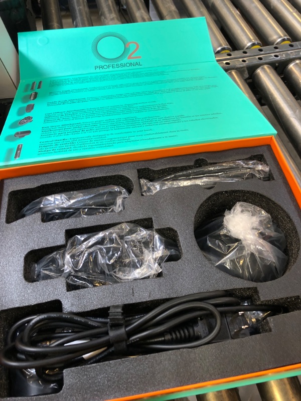 Photo 1 of Flexible Styler and Hair Dryer – Professional O2MODULES Air Styler with 6 Attachments, 3 Heat & Airspeed Settings, Curl, Volumize & Smooth Hair with Ion Technology, by O2.