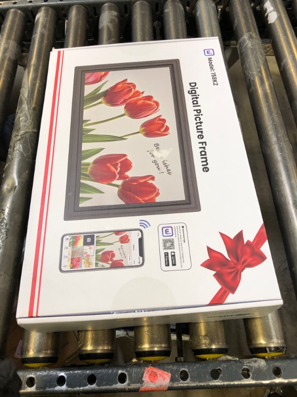 Photo 1 of 64GB Uhale 15.6" Digital Picture Frame, Large WiFi Electronic Photo Frames 1920 x 1080 IPS FHD Touch Screen, Share Photos and Videos Anywhere, Support SD/USB, Best Gifts for Parents and Grandparents