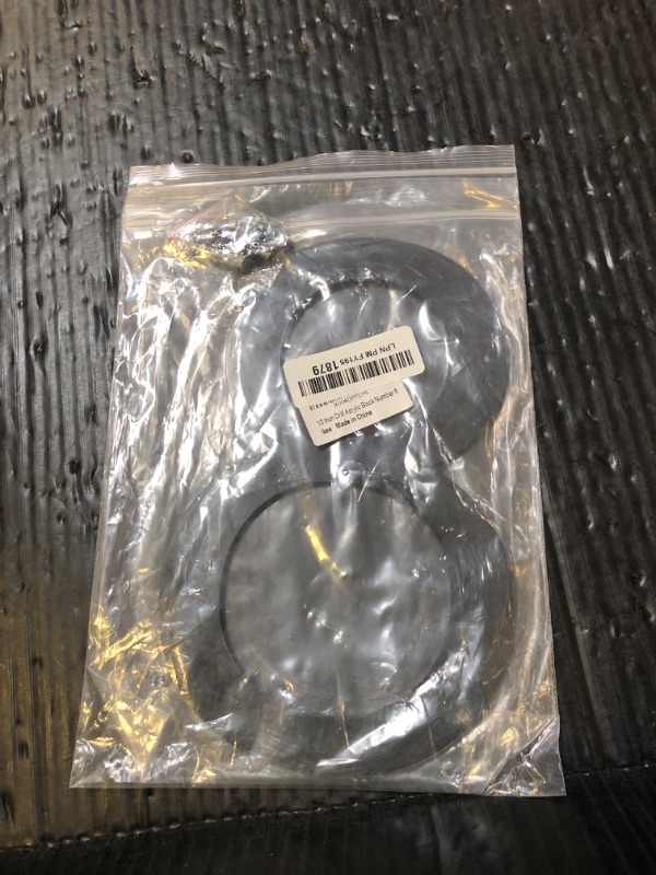 Photo 1 of 10 Inch Black House Numbers 8 - Easy Installation With Screw Set, Includes Hardware for Flush or Floating Mount, Frosted Matte Black Acrylic Address House Numbers for Door, Exterior, Porch