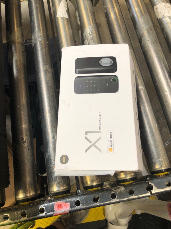 Photo 1 of ThorBolt X1 Apple Home Key Lock, iOS ONLY Smart Keyless Entry HomeKit Door Lock with Fingerprint, Keypad Deadbolt Lock Works with HomeKit Over Thread (Border Router Required), IP65 Weatherproof, Black