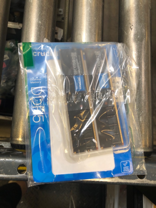 Photo 1 of Crucial 64GB DDR5 RAM, 5600MHz (or 5200MHz or 4800MHz) Desktop Memory Kit, UDIMM 288-Pin, Compatible with 13th Gen Intel Core and AMD Ryzen 7000 - CT2K32G56C46U5