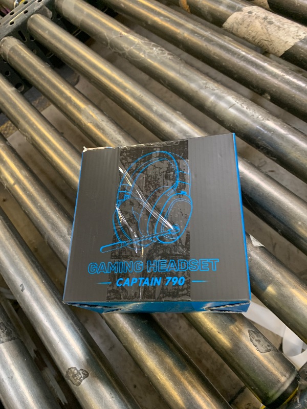 Photo 1 of SEJJ 2.4Ghz Wireless Gaming Headset for PS5, PS4, PC, Mac, Bluetooth 5.4 Gaming Headphones with Noise Canceling Mic, 70H Battery, Surround Sound, Lay-Flat & Foldable - RGB White