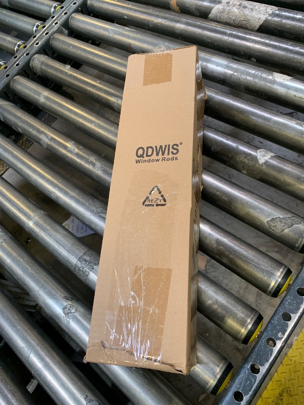 Photo 1 of QDWIS Wood Curtain Rods for Windows 48 to 84 Inch,1'' Diameter Drapery Rods with Imitation Wood Grain Leaf Pattern Finials,Boho Adjustable Heavy Duty Curtain Rods Set,36-88'',Color:Weathered Wood