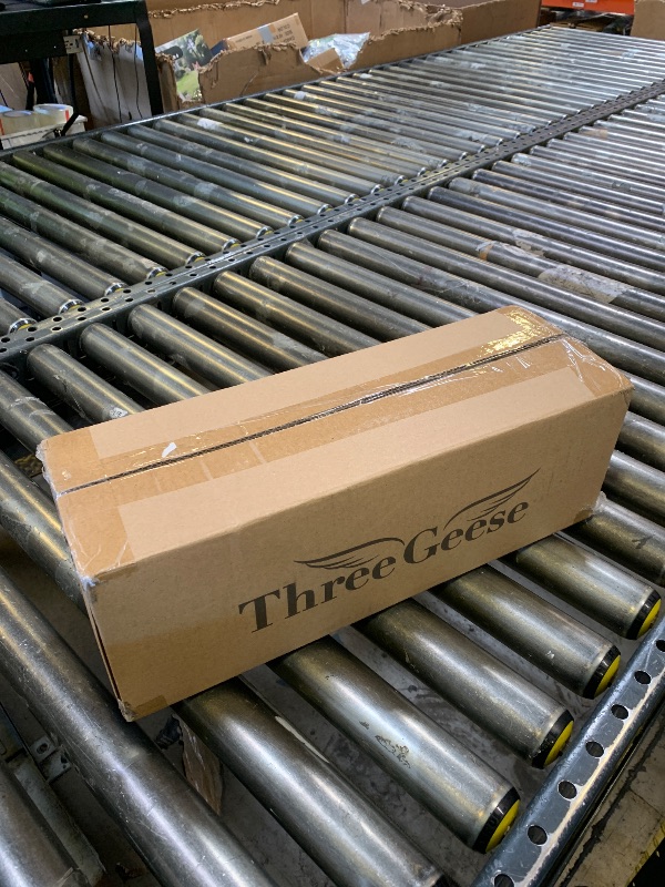 Photo 1 of Three Geese Luxury Flat Thin Goose Feather Down Pillows Standard Size, 2.5" Height, 100% Cotton Cover, Medium Firm Hotel Collection Ultra Slim Thin Bed Pillows, Machine Washable, 18 x 26 Inches