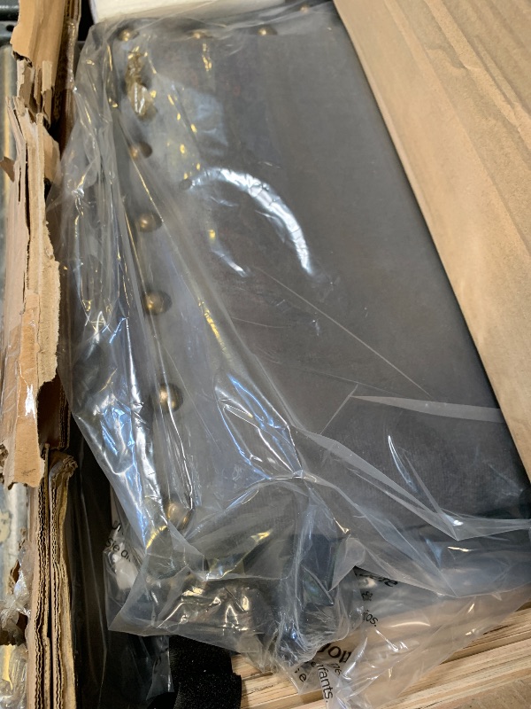 Photo 1 of King Bed Frame (Grey)